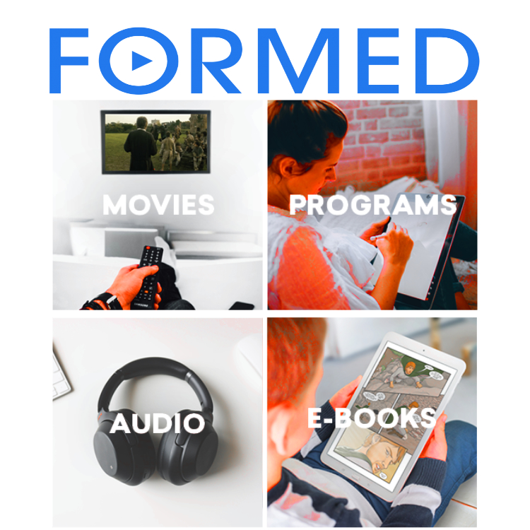 Formed Media showing movies, programs, audio and ebooks